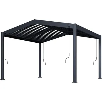 Zahrada Rojaplast Bioklimatická pergola APEX 3,6x4 m, hliník - volně stojící
