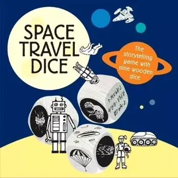 Cizojazyčná kniha Space Travel Dice (Hannah Waldron, 2015)