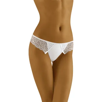 Kalhotky Tanga Kalhotky WOLBAR Qechua Krajka bílá L