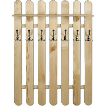 Nábytek Věšák WS101 povrchová úprava Bezbarvý přírodní lak