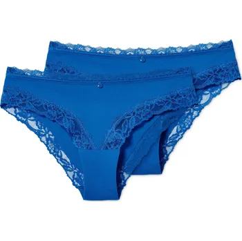 Kalhotky 611599 - Tchibo - Brazilské kalhotky - pro ženy - vel. S 36/38 - barva: modrá