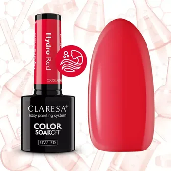 Kosmetika Gel lak CLARESA® HYDRO RED (poloprůsvitný), 5g