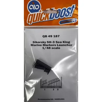 Plastikový model Quickboost 1/48 SH-3 Sea King marine markers launcher (HAS)