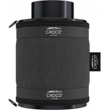 Příslušenství pro digestoř Croco Filters Černý uhlíkový filtr proti zápachu 160-240 m3/h, průměr 100mm