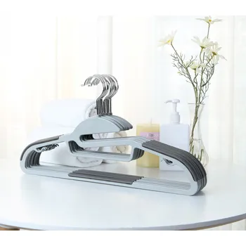 Sušák na prádlo Plastová ramínka balení 20 ks | šedé