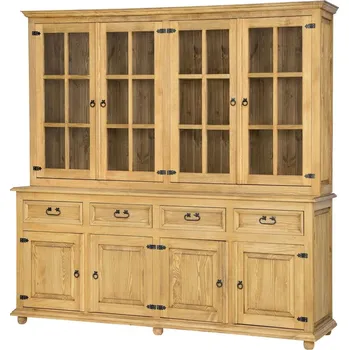 Vitrína KW725 povrchová úprava - včelí vosk Přírodní včelí vosk