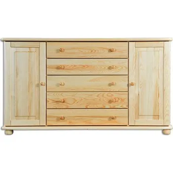 Ložnice Komoda KD164 povrchová úprava Bezbarvý přírodní lak