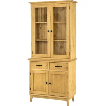 Vitrína KW721 povrchová úprava - včelí vosk Přírodní včelí vosk