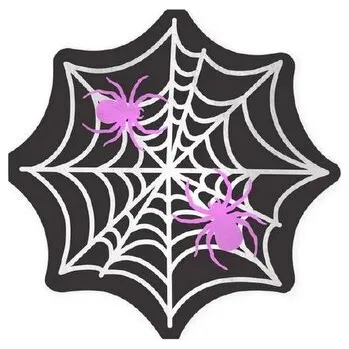 Papírový ubrousek Papírové ubrousky Halloween pavučina 10ks 33x33cm - Party Pal