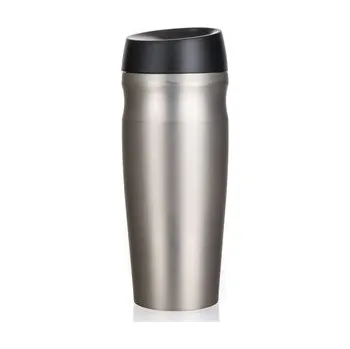 Termohrnek SUPER VALUE Termohrnek cestovní 420 ml, stříbrný