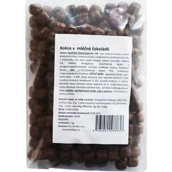 Kokos kostky v mléčné čokoládě 1kg