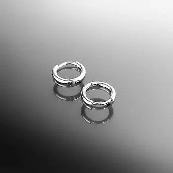 Materiál na výrobu šperku Jemné kroužky 1,1 cm z chirurgické oceli č. 1559