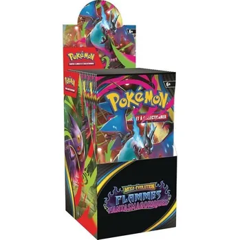 Hračka Pokémon: Mega Evolution Booster Pack – Fantastické plameny z Pokémon TCG (18 boosterů)