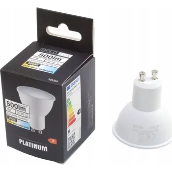 Žárovka Výkonná halogenová LED žárovka GU10 6W 500lm 3000K loft retro