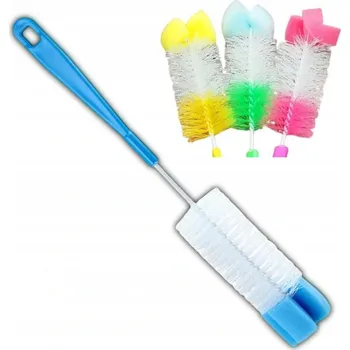 Kartáč na nádobí Kartáč na mytí lahví a čištění sklenic Myčka Houbička | Mix barev x1