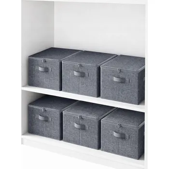 Úložný box SKLÁDACÍ ÚLOŽNÉ PUDEŁKAY 6 KS | 303 X 33 X 33 CM