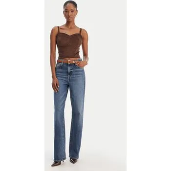 Guess Top W6RH03 WJ472 Hnědá Slim Fit XXL