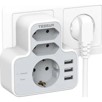 Elektrická zásuvka Zásuvka Tessan TS-327