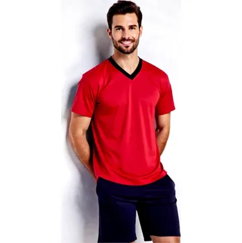 Pánské pyžamo Pánské Pyžamo Krátké FOLTÝN PK 254 Velikost: 3XL