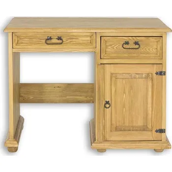 Psací stůl BR701 povrchová úprava - včelí vosk Přírodní včelí vosk