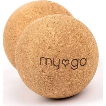 Korkový dvojitý myga míč pro duoballovou masáž