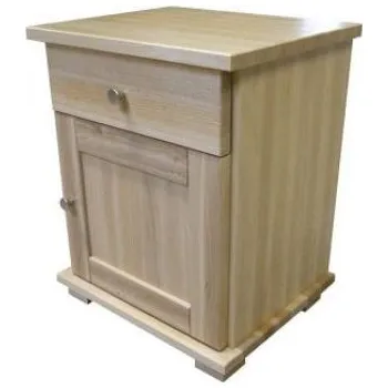 Ložnicová sestava Noční stolek 79 pravý povrchová úprava buk (d) přírodní lak