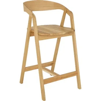 Židle barová KT395 povrchová úprava dub DUB dark