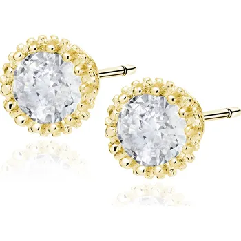 Náušnice Pozlacené náušnice KYLIE 8 mm Ag 925/1000