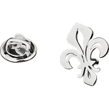 Brož Gaira Brož do klopy Lilie 35080, Barva stříbrná