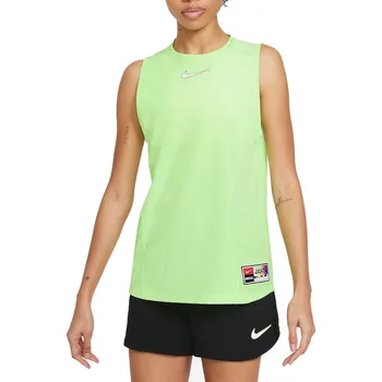 Dámské tričko Triko Nike NK DF FC TOP SLVLESS W cz1017-345 Velikost M