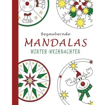 Pohádka Bezaubernde Mandalas - Winter-Weihnachten - Hinrichs, Sannah