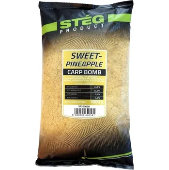 Návnadová surovina Krmítková Směs Stég Carp Bomb 1kg Sweet Pineapple