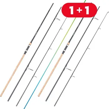 Rybářský prut Prut Mivardi Vector MK2 FC 360H 3díl 3,60m 3,00lb Akce 1+1