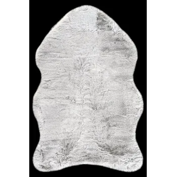 Koberec Kusový koberec Infinity shape 201 grey Varianta: 60x90 cm