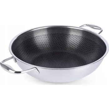Pánev WOK pánev ORION ocelová s nepřilnavým povrchem COOKCELL HYBRID 28 cm hluboká