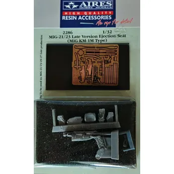 Plastikový model Aires 1/32 MiG-21/23 late version eject.seat (MiG KM-1M)