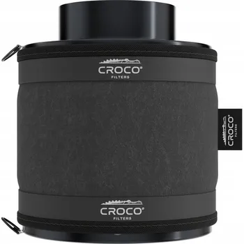 Příslušenství pro digestoř Croco Filters Černý uhlíkový filtr 160-240 m3/h průměr 100mm - pro neutralizaci pachů