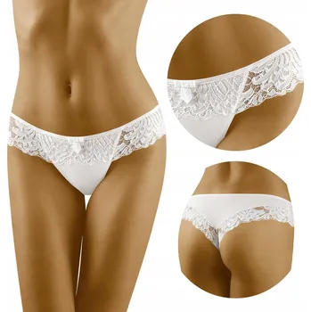 Kalhotky Tanga Wolbar Karioka L bílé