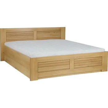 Ložnice Postel LK112 BOX moření výběr povrchové úpravy Bezbarvý přírodní lak rozměr 120x200