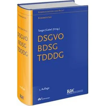 DSGVO - BDSG - TDDDG - Taeger, Jürgen