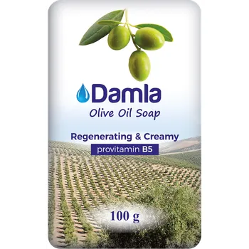 Mýdlo Damla RC jemně krémové mýdlo Oliva 100g