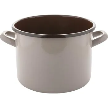 Hrnec Florina Smaltovaný hrnec Bruna 4,7 l hnědý