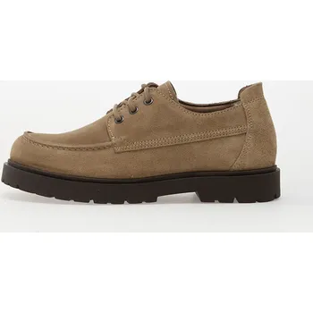 Pánské tenisky Tenisky Birkenstock Highwood Moc Lace Low Suede Leather Gray Taupe EUR 36