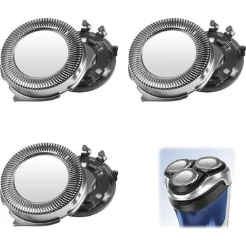 Holicí strojek 3 náhradní holicí hlavy SH30 / SH50 kompatibilní s Philips, pánská náhradní holicí hlava s rotací