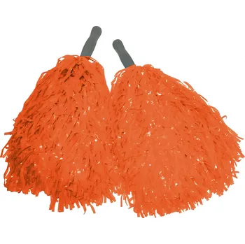 Karnevalový doplněk Espa Pom pom pro mažoretky - různé barvy Barva: Oranžová