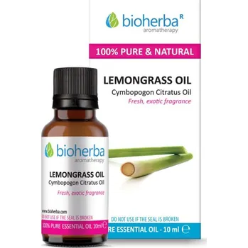 Tělové mléko BIOHERBA Eterický olej citronová tráva 10 ml