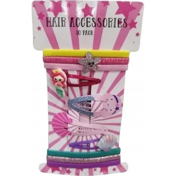 SADA GUMIČEK A SPON DO VLASŮ - KOMPLET D1883