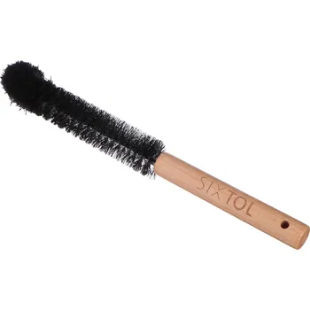Mycí kartáč na vozidlo Úzký kartáč pro detailní čištění jízdního kola CAR DETAILING WOOD BRUSH 3 SIXTOL