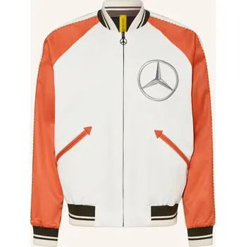 Moncler Pánský Oboustranný Blouson Satet, bílá / oranžová /...