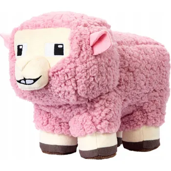 plyšák Růžová Ovečka Pink Sheep Film Minecraft Movie Plyšák 20 cm